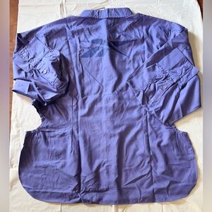 Reebok x Cardi B  NWT Top Athletic Long sleeves cutouts  button up size 2X